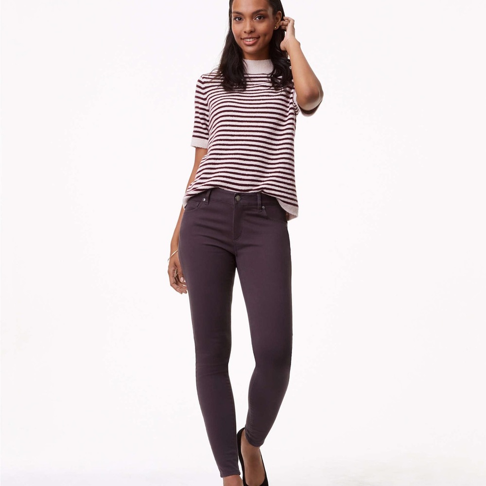 Ann Taylor loft leggings in Sateen five pocket